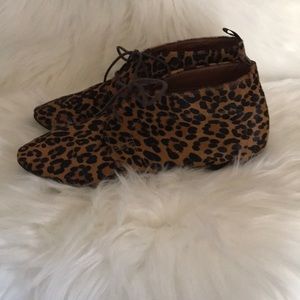 Gap Leopard Booties